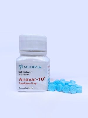 Medivia Pharma Oxandrolone (Anavar) 10 Mg 100 Tablet