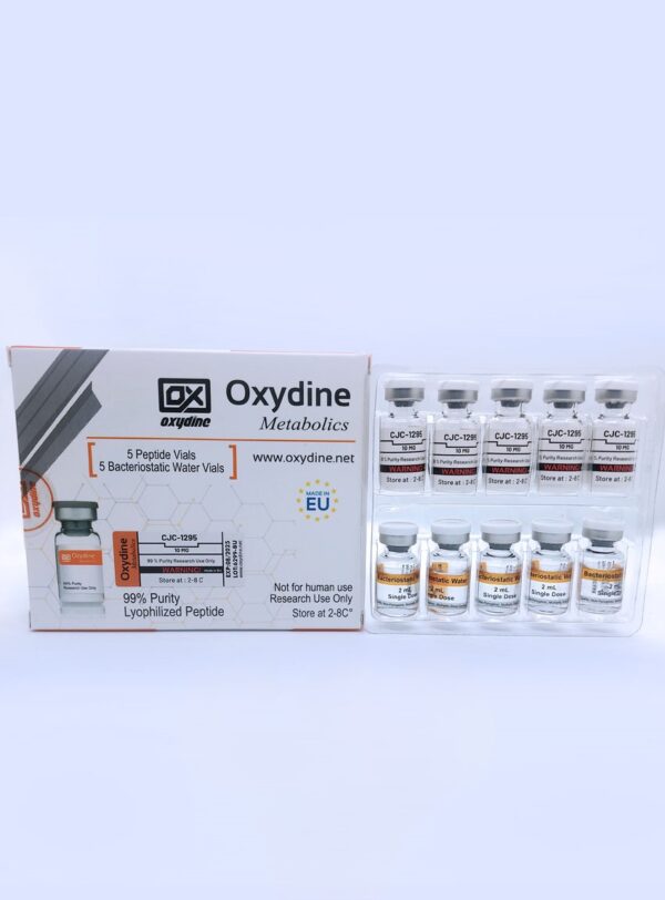 Oxydine Metabolics Cjc 1295 10 مجم 5 قوارير + ماء مضاد للبكتيريا