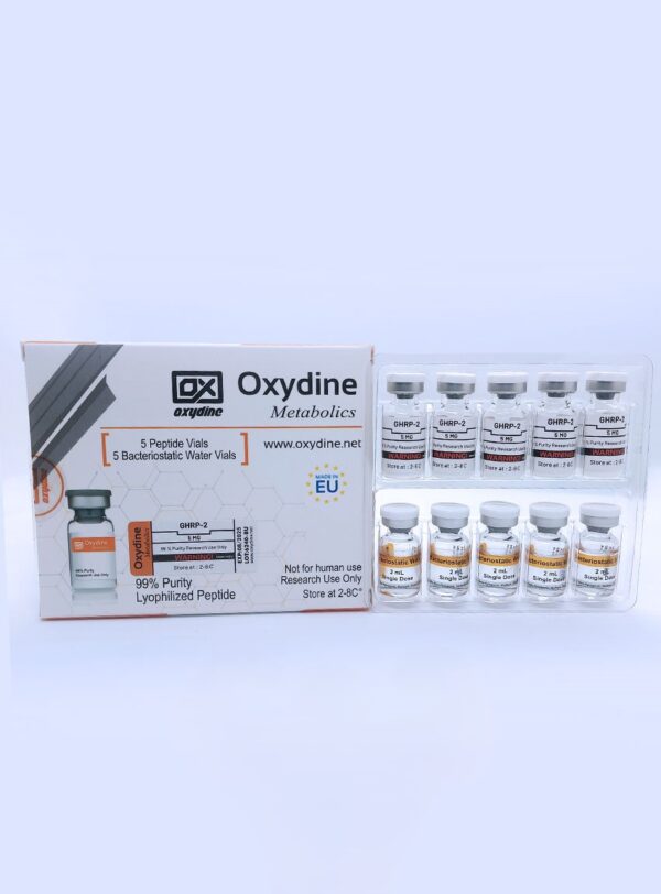 Oxydine Metabolics Ghrp-2 5 Mg 5 Flakon + Anti Bakteriyel Su