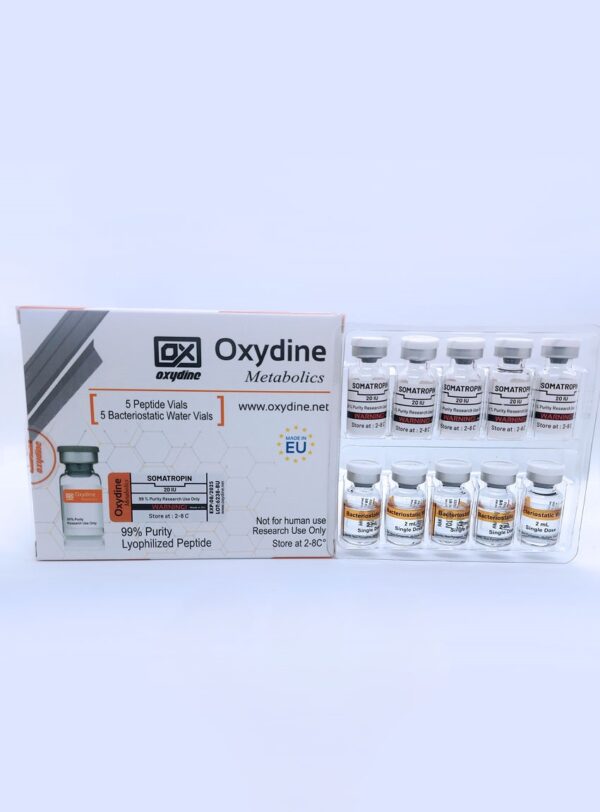 Oxydine Metabolics HGH Somatropin 100 iu + Anti Bakteriyel Su