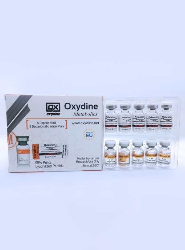 Oxydine Metabolics Melanotan 2 10 Mg 5 Flakon + Anti Bakteriyel Su