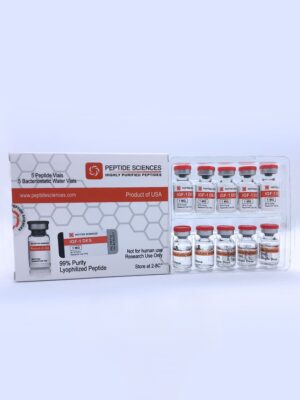 Peptid Sciences IGF-1 DES 1 Mg Flakon + Anti Bakteriyel Su